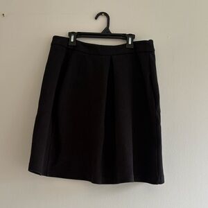 Boden Cotton Pleated Skirt